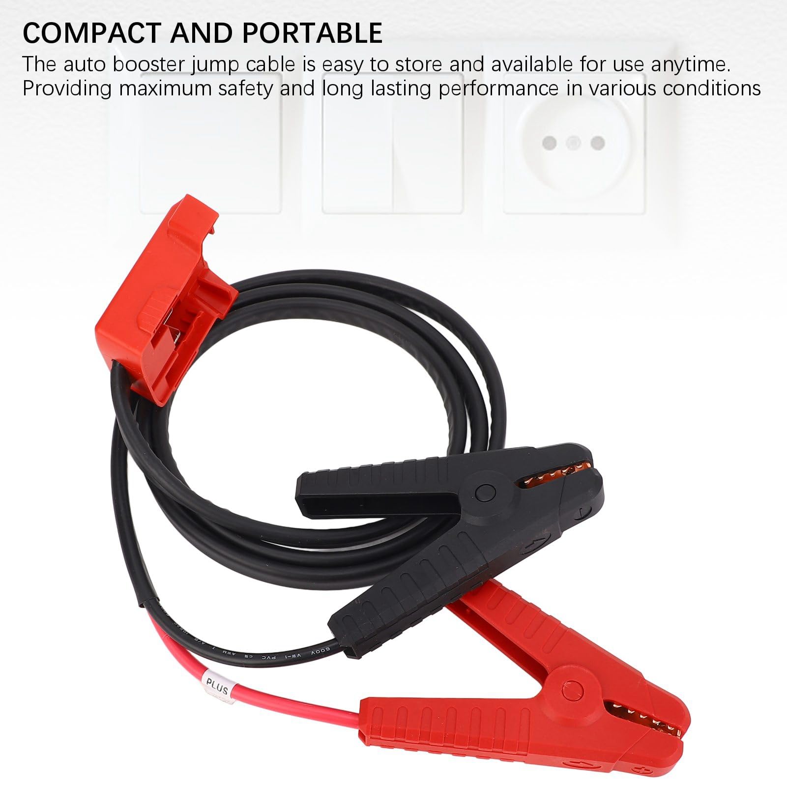 Cocoarm Câbles de Démarrage avec Adaptateur pour Batterie Li-Ion 18 V, Matériau ABS, Câble de Démarrage Automatique Efficace pour Voitures, SUV, Compatible avec les Modèles 48-11-1828