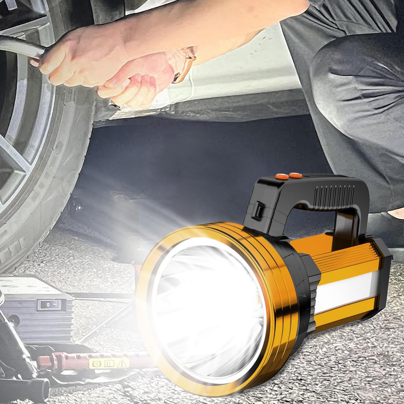 Lampe Torche Puissante Lumineuse Imperméable Portable