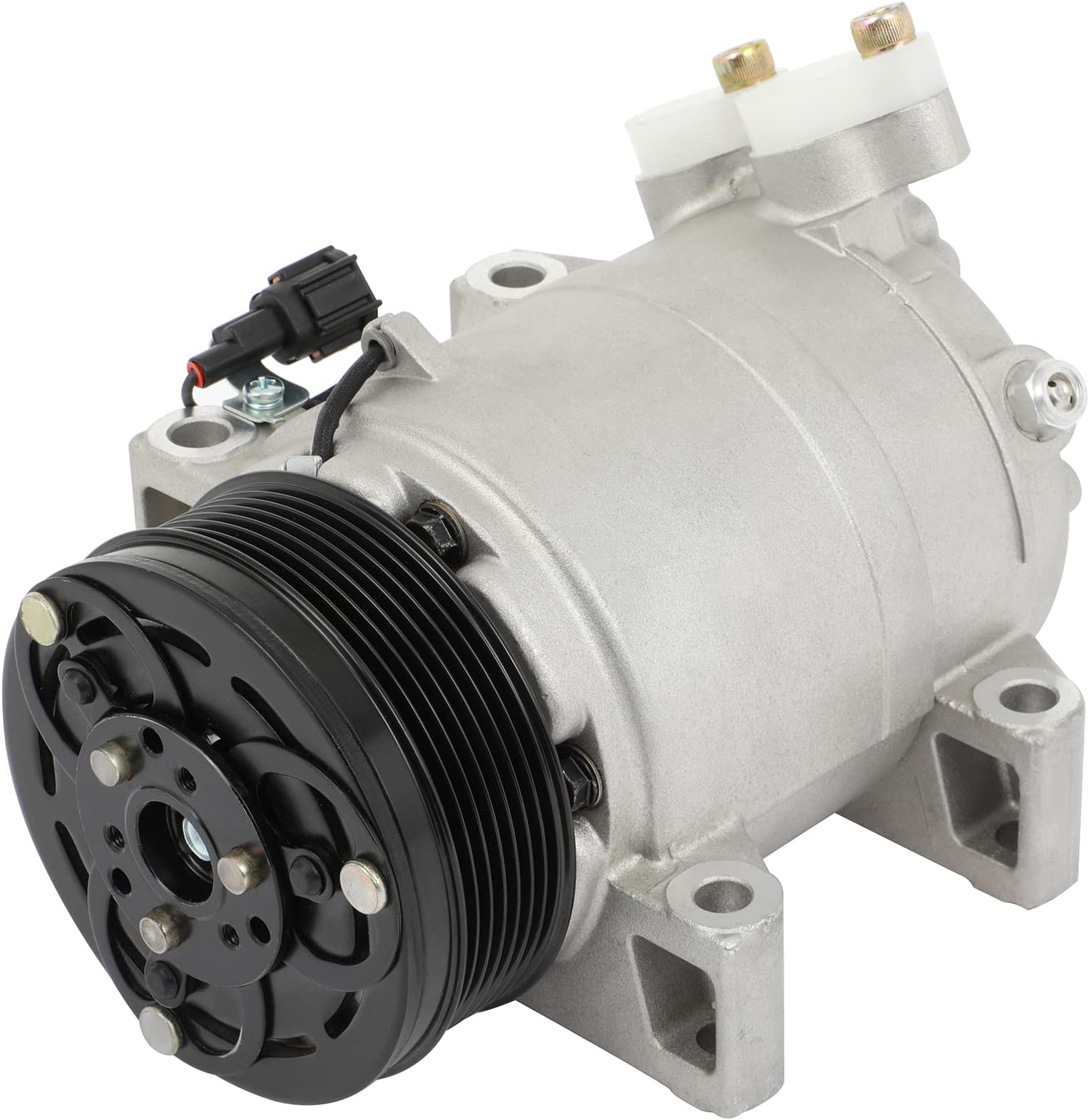 cciyu Air Conditioning Compressor Fit for Infiniti QX56 QX80 5.6L 2004-2024 Replaces AC Compressor with clutch for Car