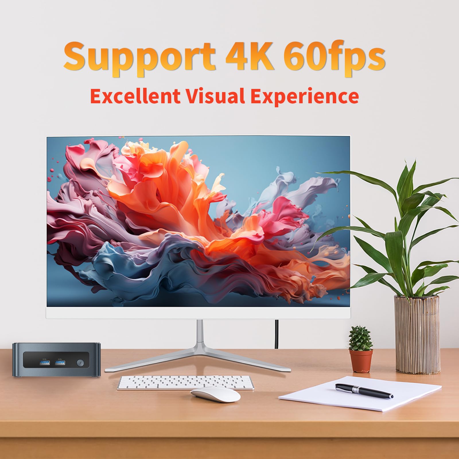 Amazon.co.jp: Binxarn Mini PC AMD Ryzen 5 5500U(6C/12T、最大4.0GHz