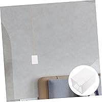 Vista 6 de VILLCASE Pantalla de lámpara de lino, cubierta rectangular de lino para lámpara de suelo, cubierta de luz de mesa para dormitorio, sala de estar