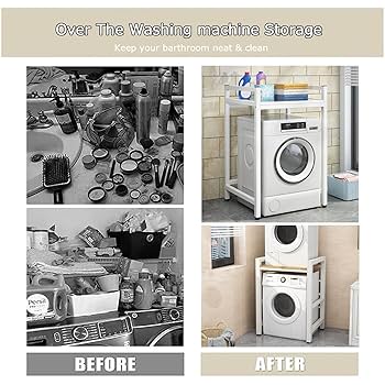 Amazon.co.jp: NYDCTHOM 乾燥機スタンド、ランドリーラック 洗濯