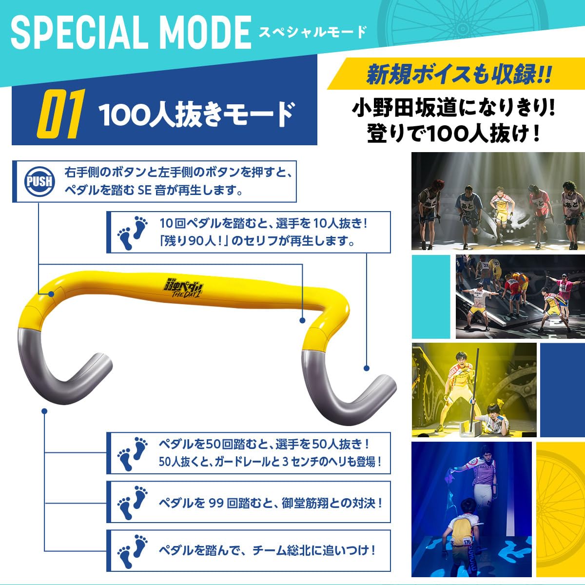 ペダステハンドル　真波山岳ver Amazon | [バンダイ] ペダステハンドル 真波山岳ver.(舞台『弱虫