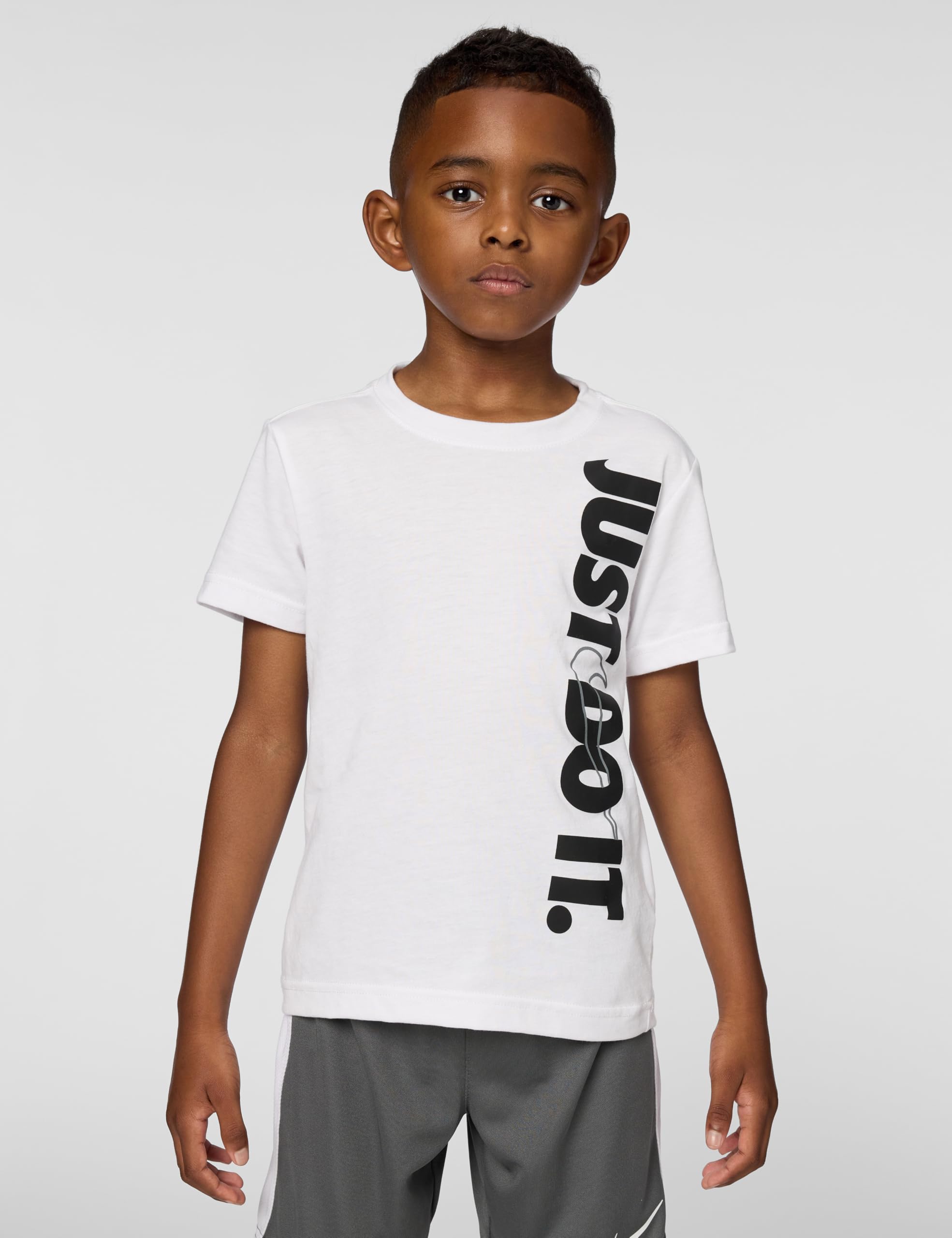 Nike 86G055-GAE - Conjunto de 2 Piezas para niño, Color Blanco