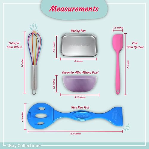 Miniatura 7 de Ultimate Easy Horno para hornear para niños con 11 artículos horno, 3 mezclas de recambio, delantal, sombrero, cuenco, espátula, batidor, sartén