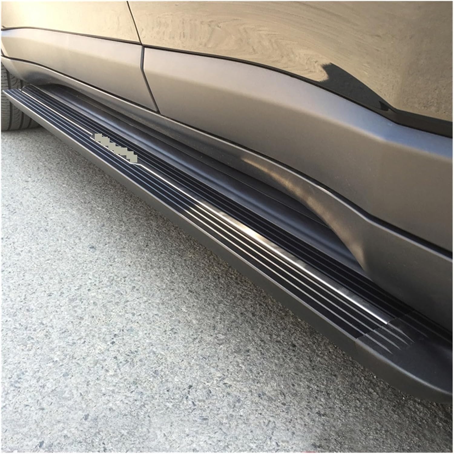 2Pcs Fixed Running Board Side Step Pedals Nerf Bar Compatible with Toyota All BZ4X 2023 2024