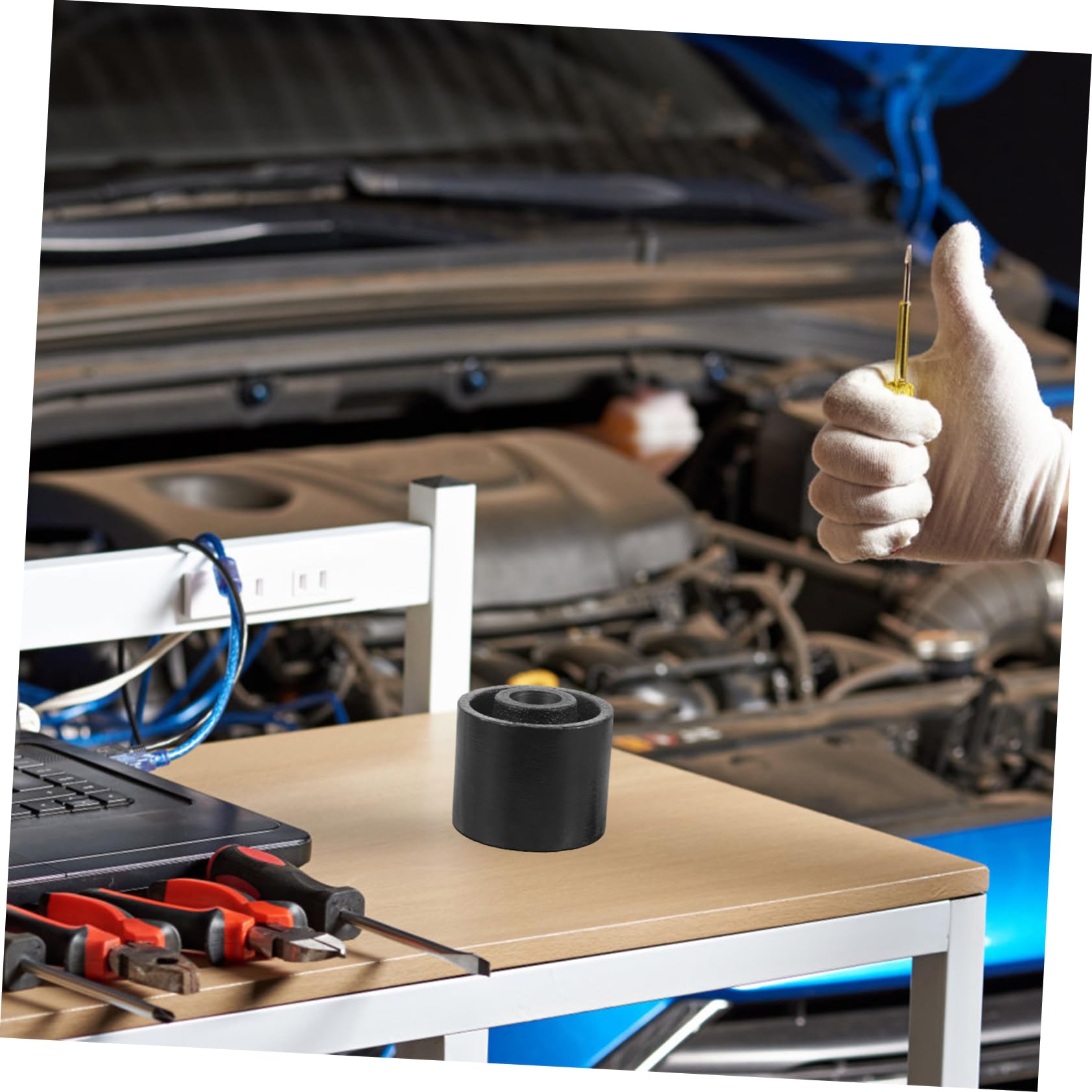 NULYLU Jack Accessories Sturdy Jack Roller Wheel for Jack Universal Small Wheel Universal Jack Part Jack Wheel Parts Small Jack Roller Steel Jack Roller Universal Jack Wheel Repair Supply