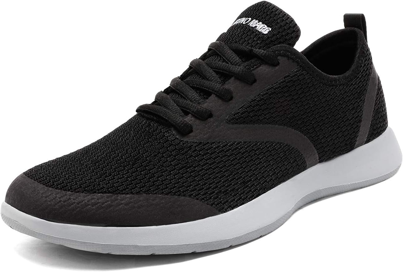 Bruno Marc Mens Mesh Sneakers Lightweight Breathable Casual Versatile Tennis Running Athletic Shoes 12 1/Black