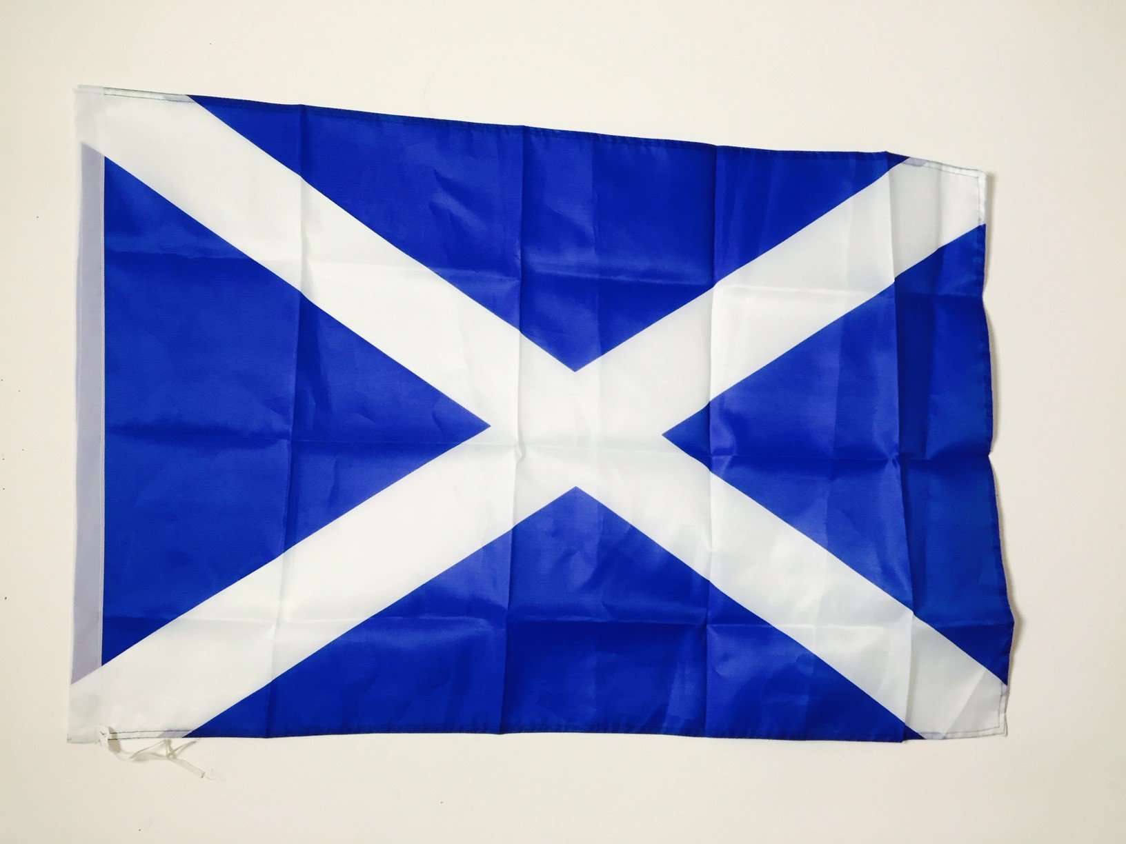 Scotland Flag 2' x 3' for a pole - Scottish flags 90 x 60 cm - Banner 2x3 ft with hole light polyester - AZ FLAG