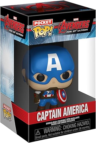 Miniatura 2 de Funko Pop! Pocket Pop and Tee Marvel - Capitán América, niños extra pequeños