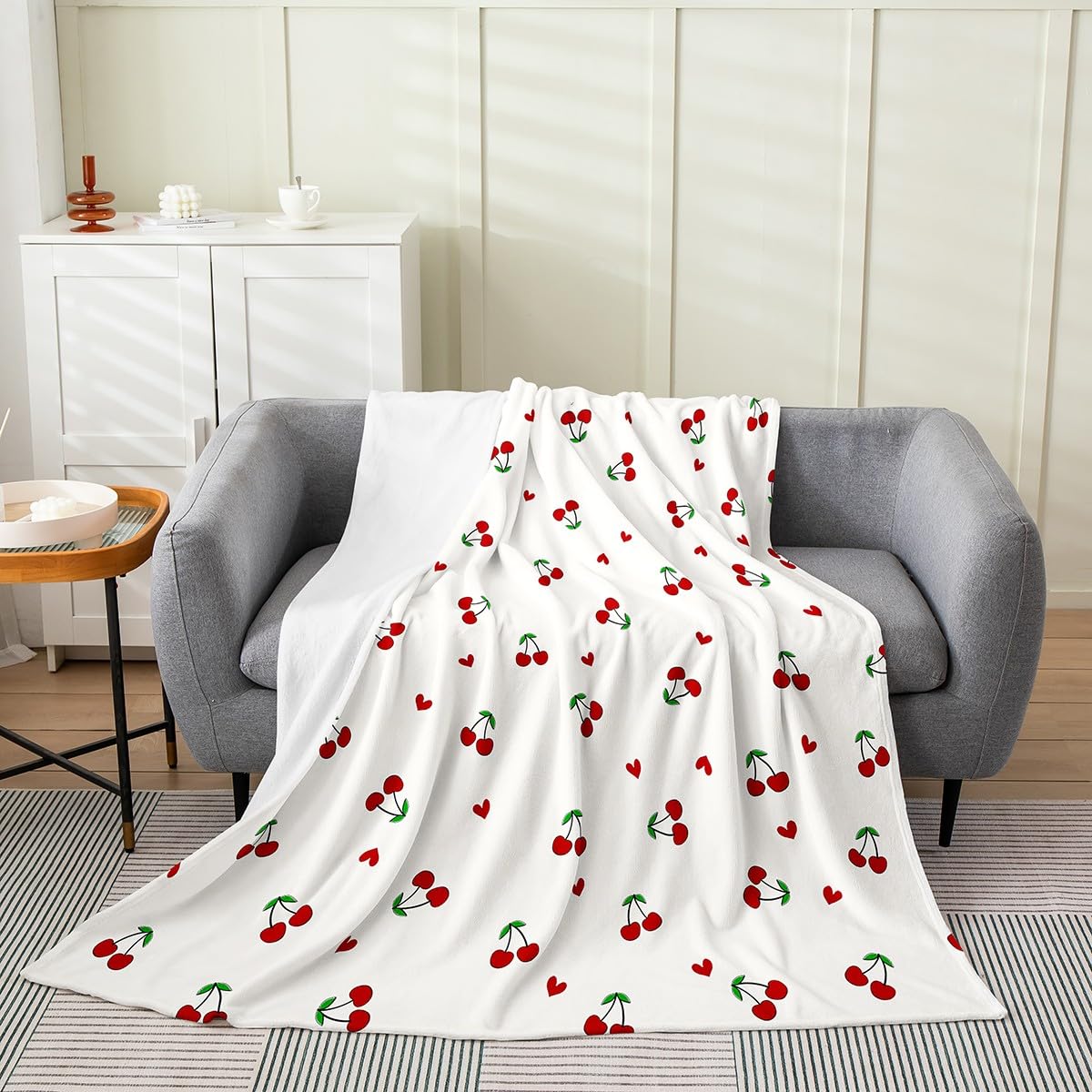 Feelyou Kids Red Cherry All Season Bed Blanket Baby 30