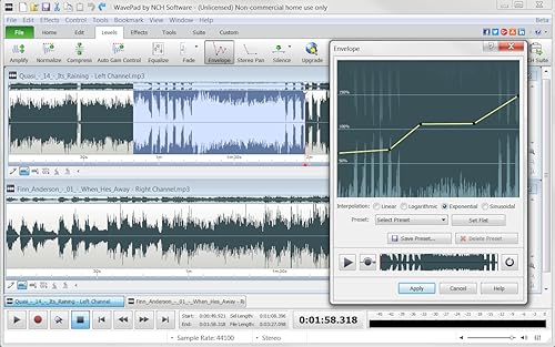 Nch Software Wavepad Free Audio Editor thumb #5