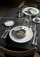 Vista 4 de Degrenne El Juego de cubiertos franceses de lujo Colección Verlaine 5 piezas Acero inoxidable