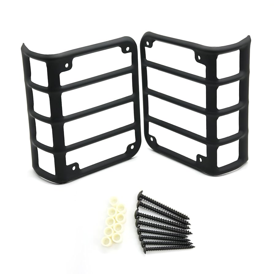 jeep jkラングラー　テールランプガード Amazon | JKラングラー テールランプガード ステンレス