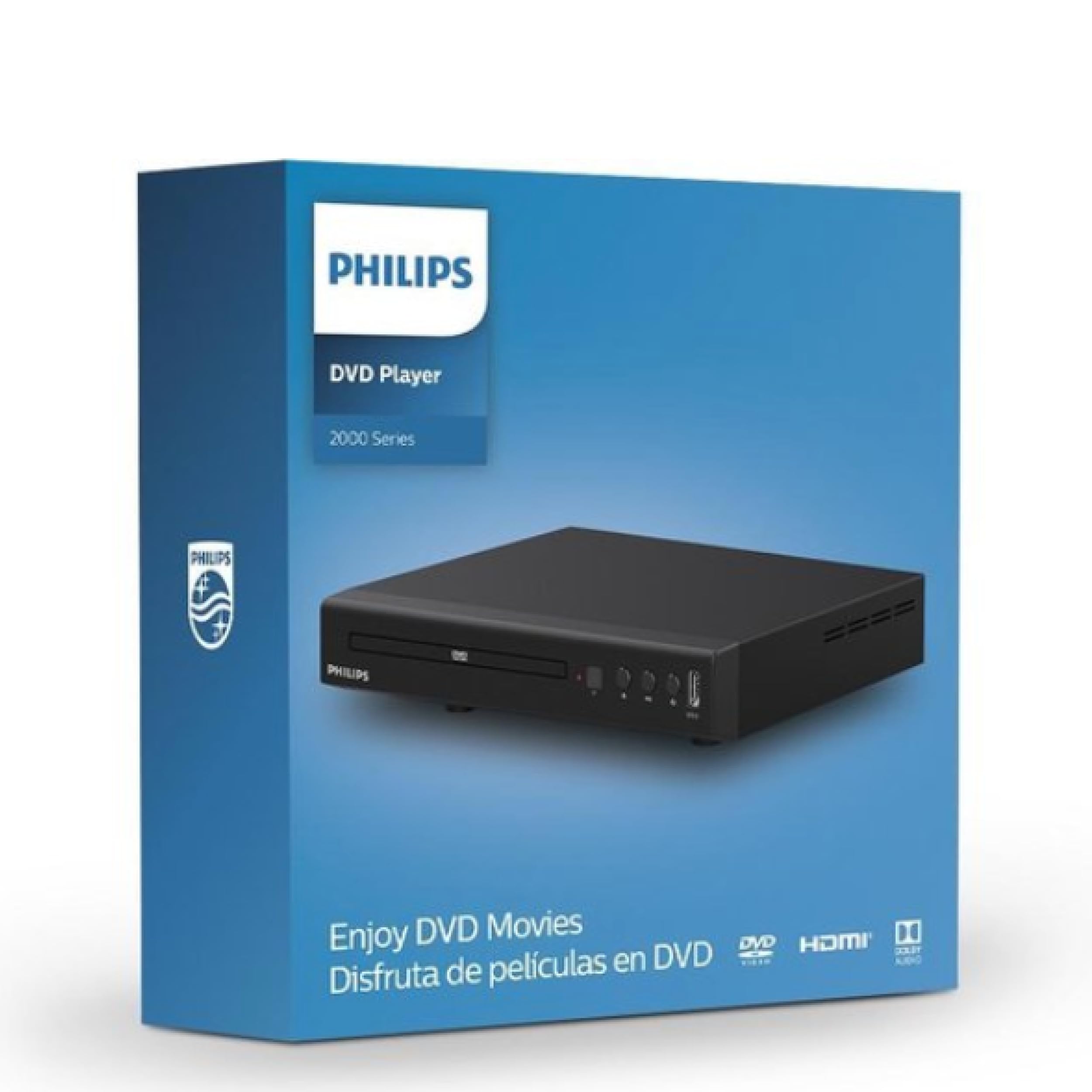 Philips TAEP200 DVD-Player/CD-Player - DVD Spieler mit HDMI, Full HD, USB Media Link und DivX Ultra - mit Fernbedienung