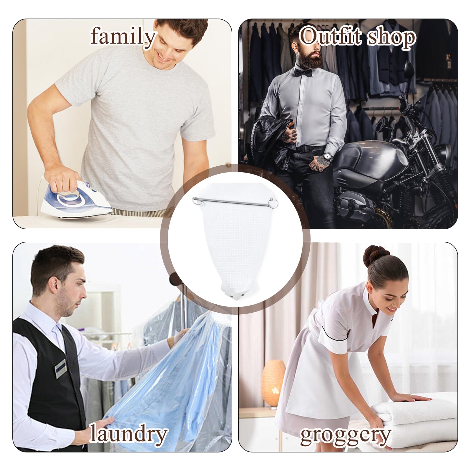 2pcs/lot Iron Shoe Cover Wonder Shield Teflon Ironing Aid Board Protect Fabrics Cloth Heat Without