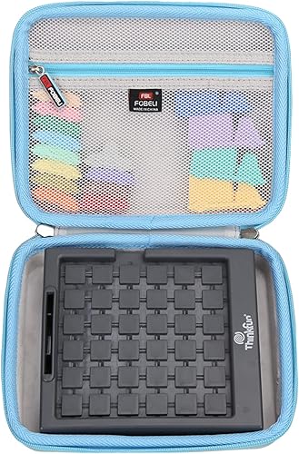 FBLFOBELI Funda de transporte rígida de EVA compatible con ThinkFun Rush Hour Traffic Jam Brain Game y STEM Toy solo funda