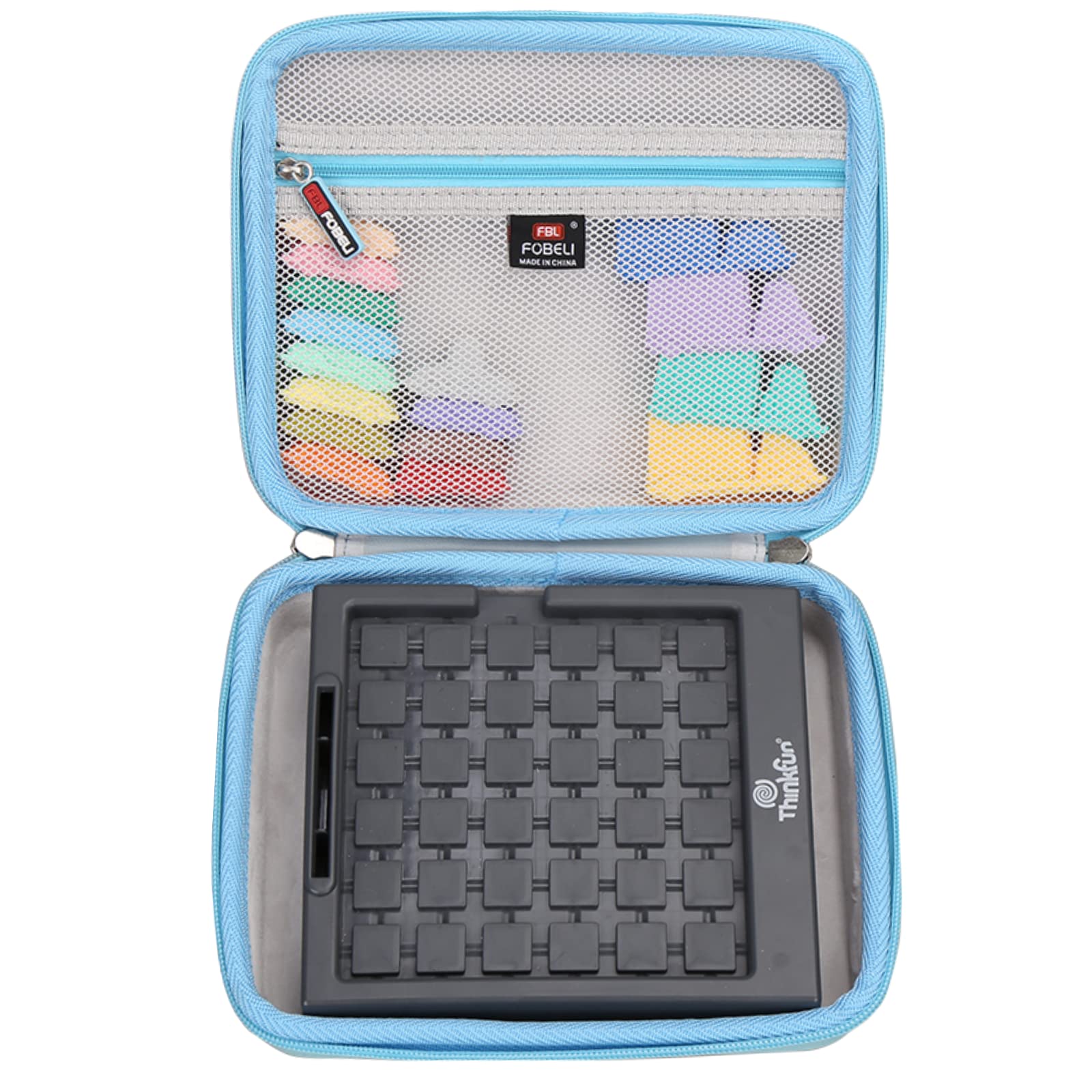 FBLFOBELI EVA Hard Carrying Case Compatible with ThinkFun Rush Hour Traffic Jam Brain Game and STEM Toy (Case Only)