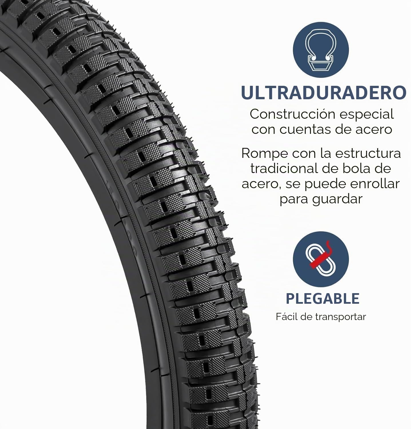 YunSCM 2PCS Plegable 20 Pulgada Neumáticos 20x2.125 ETRTO 57-406 más 2PCS 20 Pulgada Cámara de Aire AV32mm Valve Compatible Bike 20x2.10 20x2.125 20x2.25 Neumáticos and Cámara de Aire