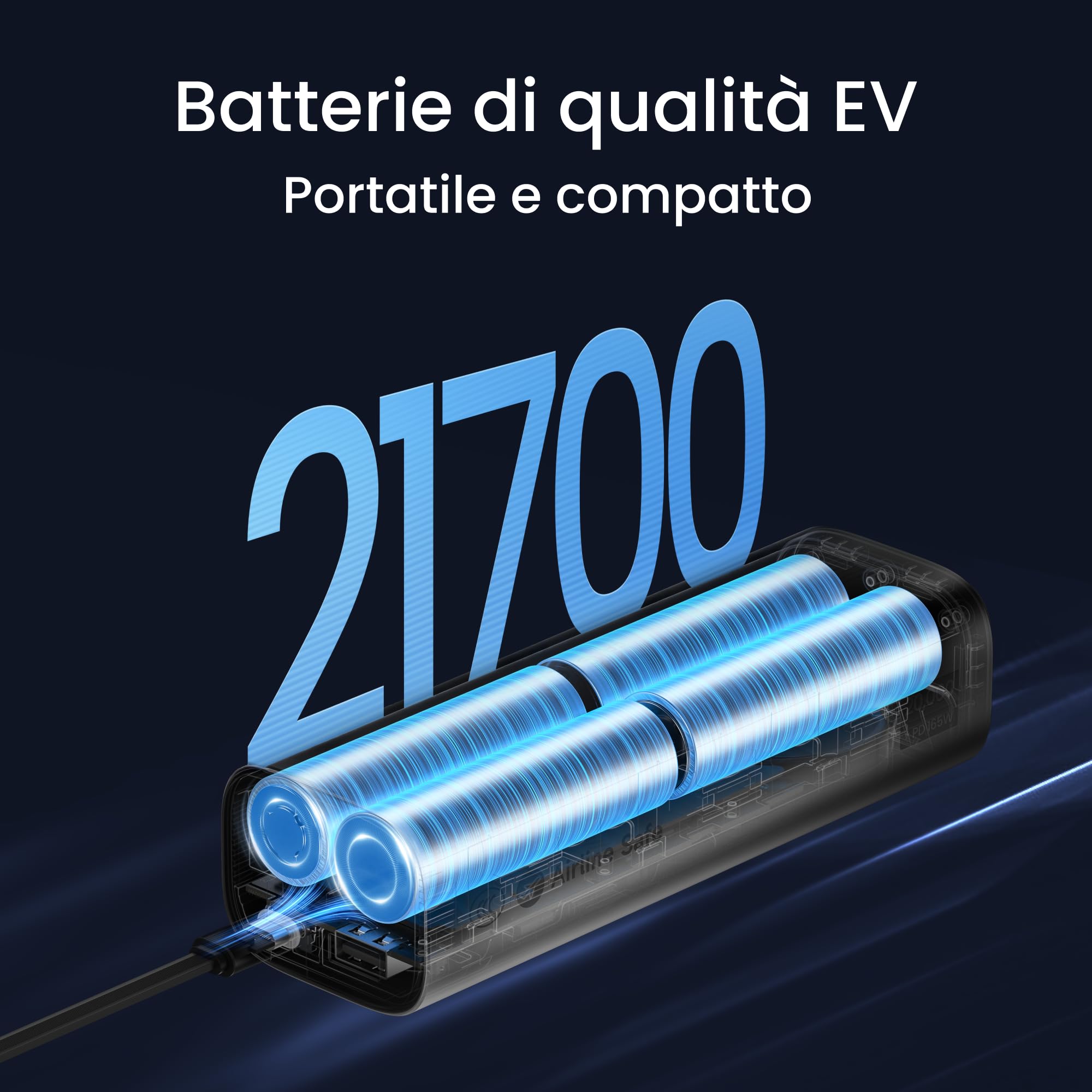 SHARGE 165W Power Bank 20000mAh Caricatore Portatile con Cavi Retrattil | Display Smart TFT e 3 Porte, Ricarica Rapida Laptop/Smartphone per Viaggi/Ufficio, Compatibile con MacBook Pro/Dell/iPhone