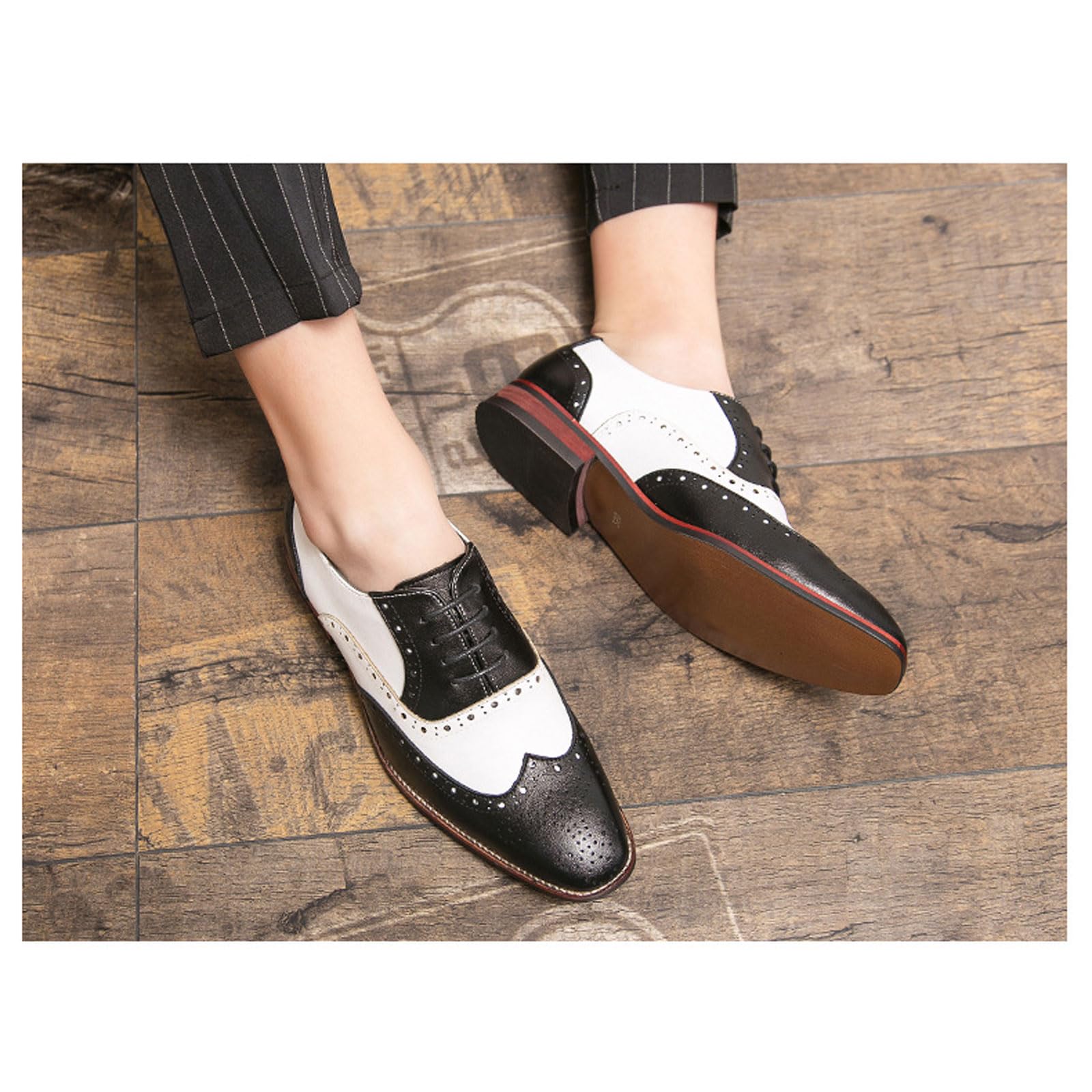Herren Vintage Business Schuhe Casual Oxford Schnürer Formal Derby