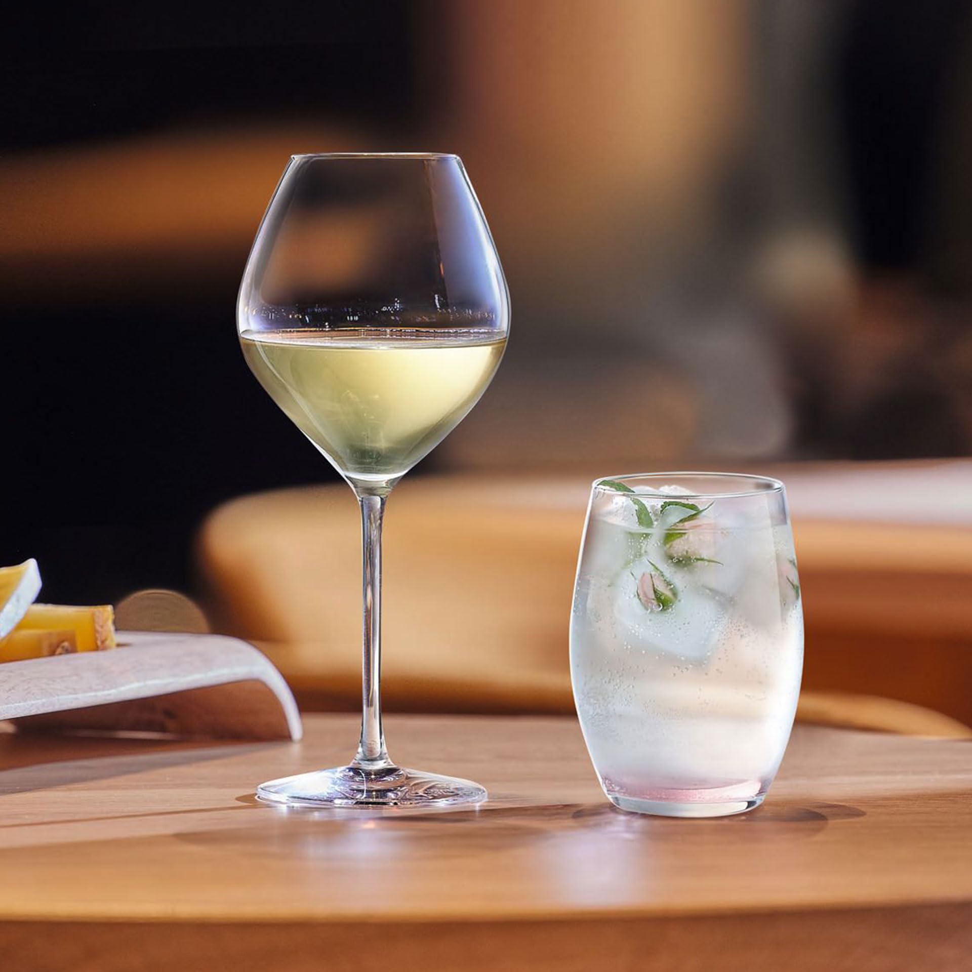 Chef&Sommelier - Collection Cheer Up - 6 verres à vin blanc 35 cl en Cristallin - Verres Modernes et Élégants - Résistance Hors Norme - Transparence Absolue (Lot de 2)
