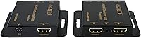 Vista 1 de ViewHD Extensor HDMI avanzado de perfil bajo sobre 164.0 ft / 164 pies Cable Ethernet único con bucle local Extensor IR Características POE