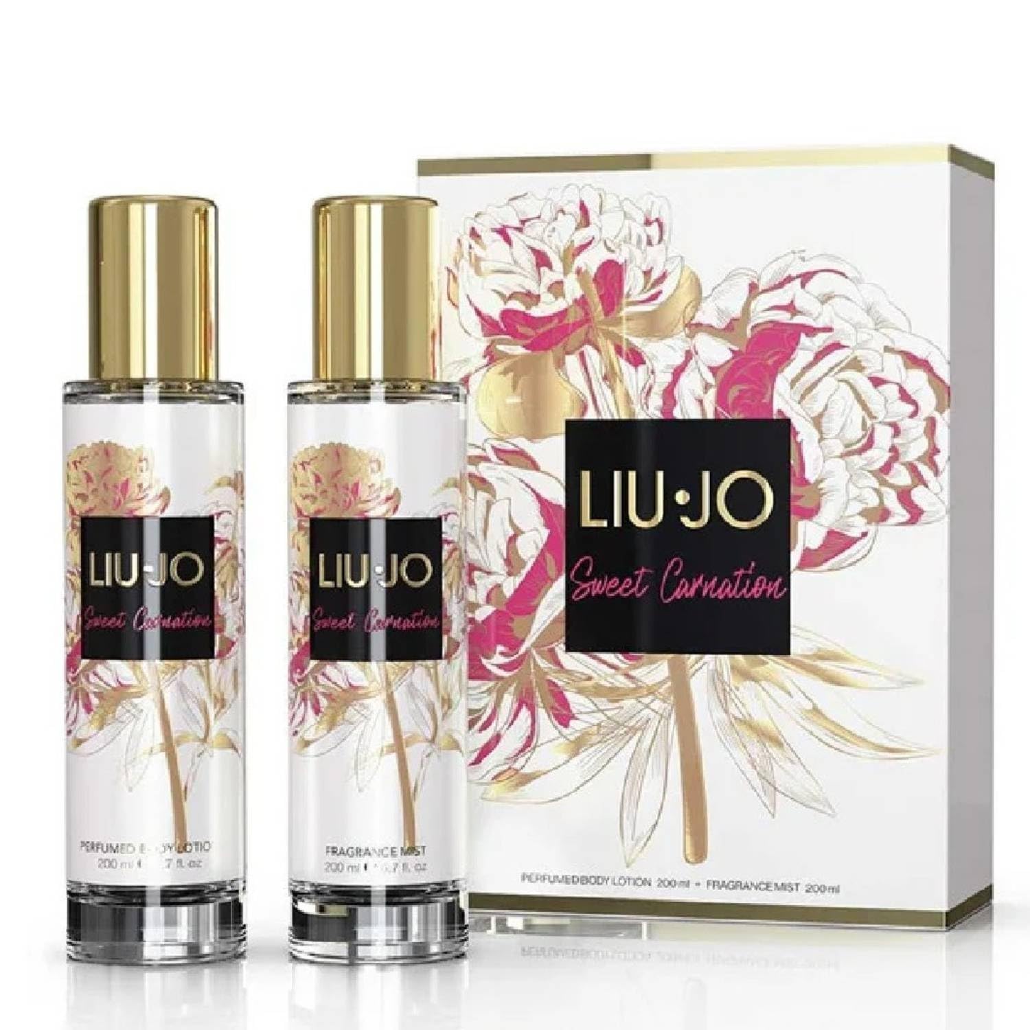 Liu Jo Set SWEET CARNATION Acqua Corpo Profumata 200ml e Latte Corpo Profumato 200ml