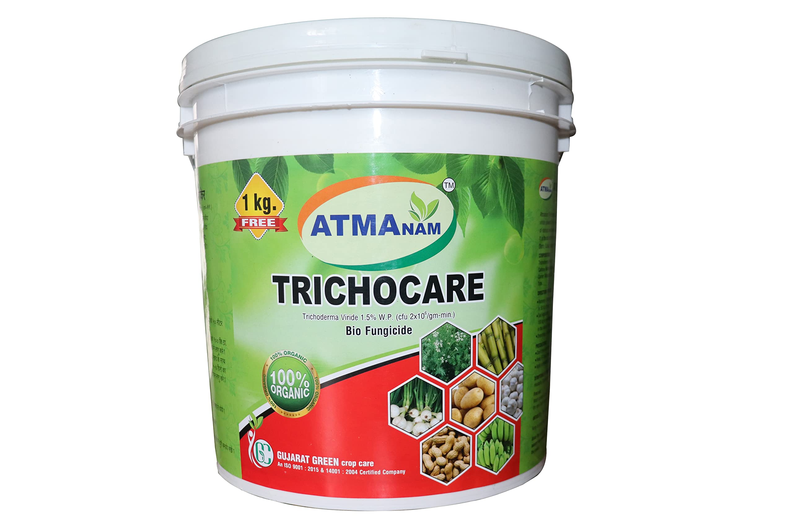 Atmanam Bio Fungicide for Seeds and Plants | (2 x 10^8 CFU per Gram) | Bio Fungicide Prevents Fungal and Bacterial Diseases in Plants | Plants, Crops and Home Gardening | Pack of 1 | 10 kg +1 kg free (B0BMTCMYVX) Amazon Price History, Amazon Price Tracker