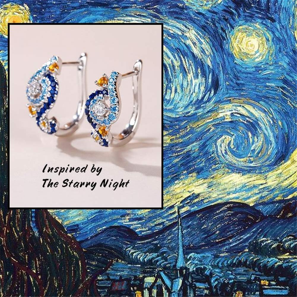 Jeulia 925 Sterling Silver Small Hoop Earrings Round Cut White Diamond Endless Stud Earrings hypoallergenic Earrings for Women Valentine Birthday Festival Gift