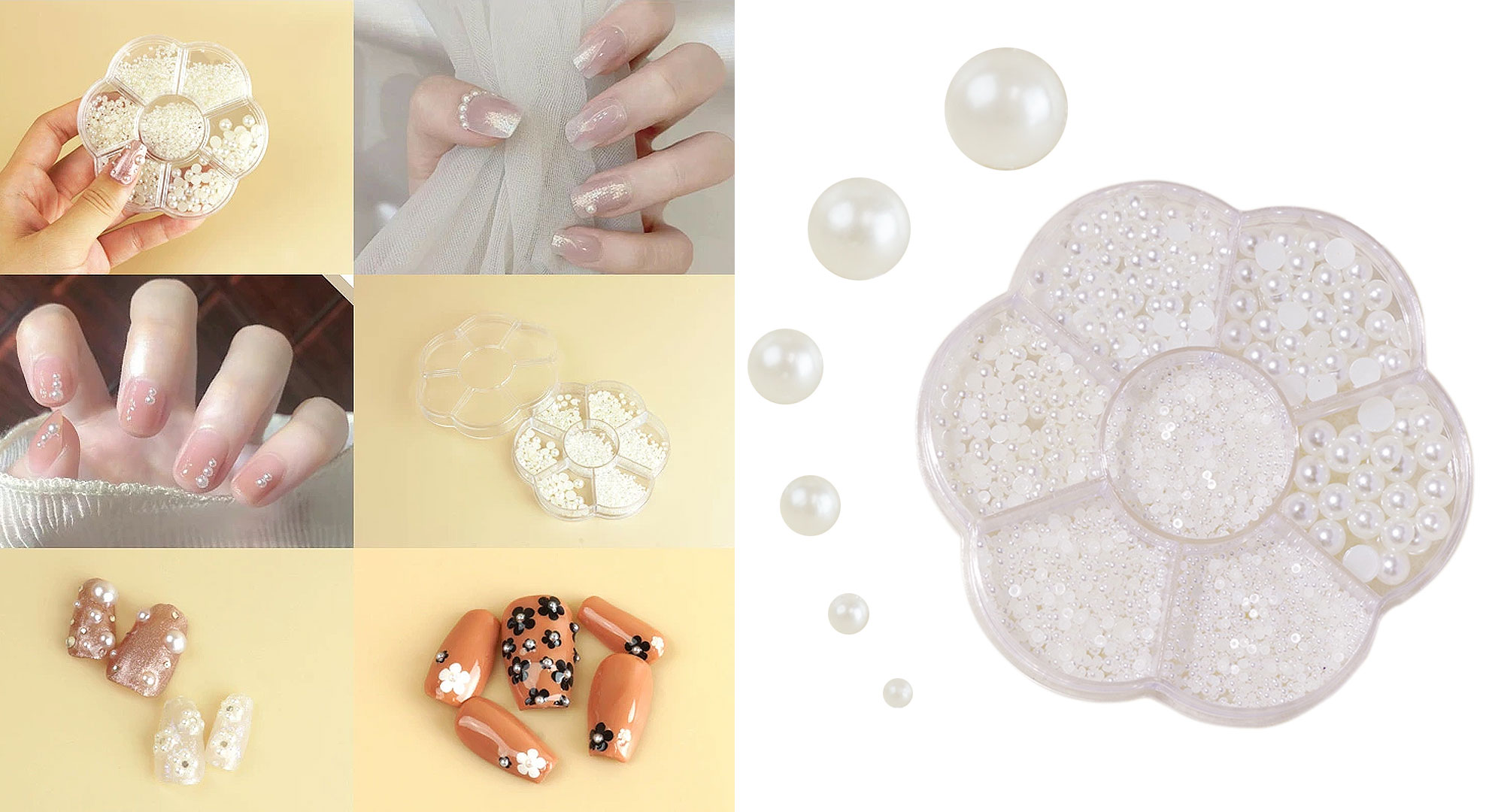 Amazon.co.jp: prendre ネイルパーツ 立体 3D パーツ シンプル