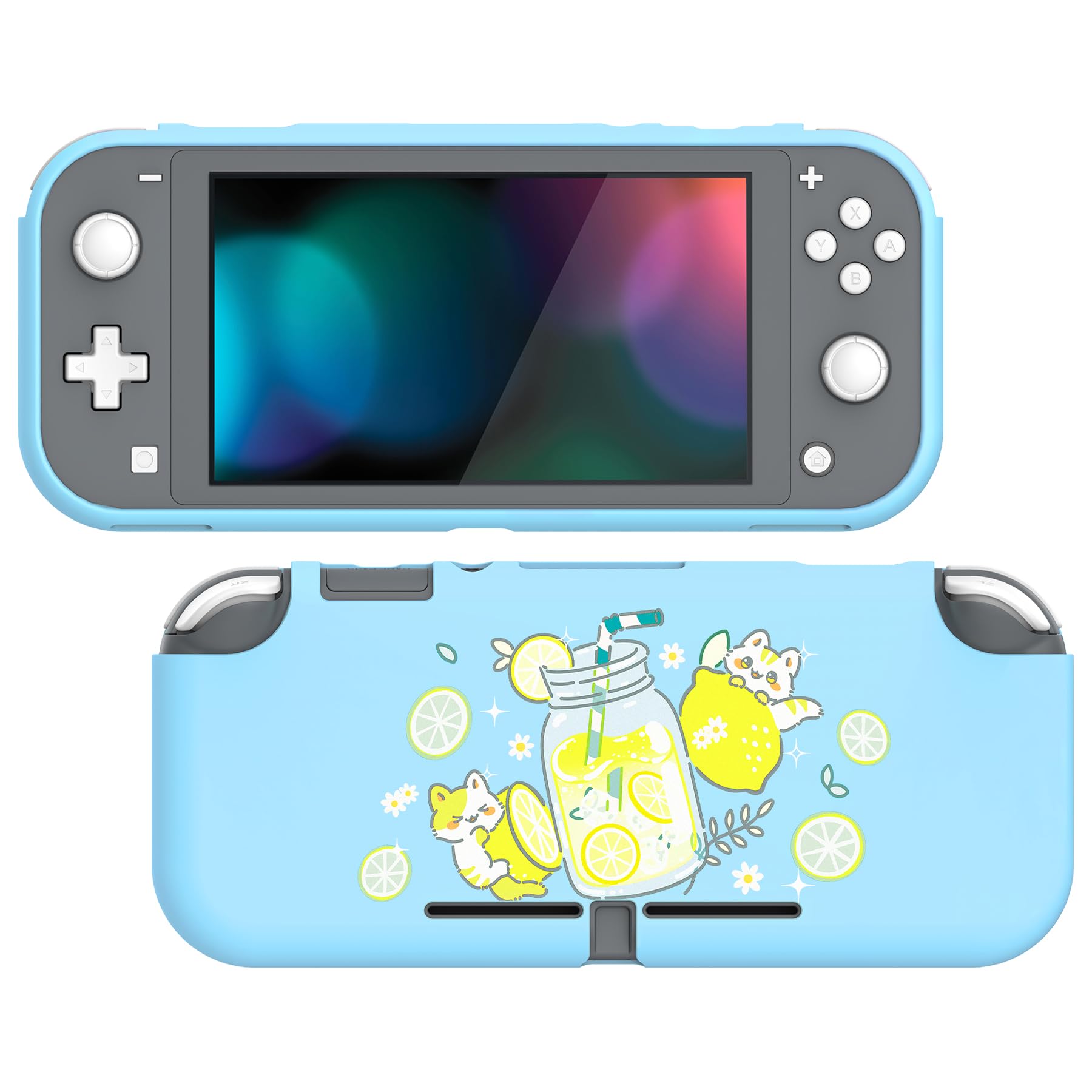 PlayVital Protective Case for Nintendo Switch Lite, Soft TPU Cover for Switch Lite Accessories - Magic Wings — view 14