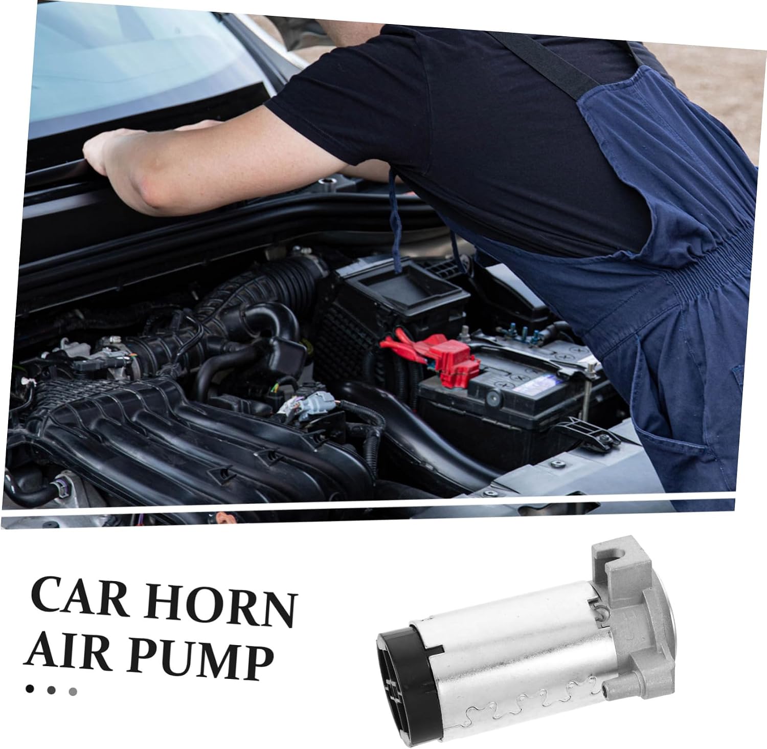 Alipis 12v Air Horn Compressor for Vehicle and Motorcycle Reliable