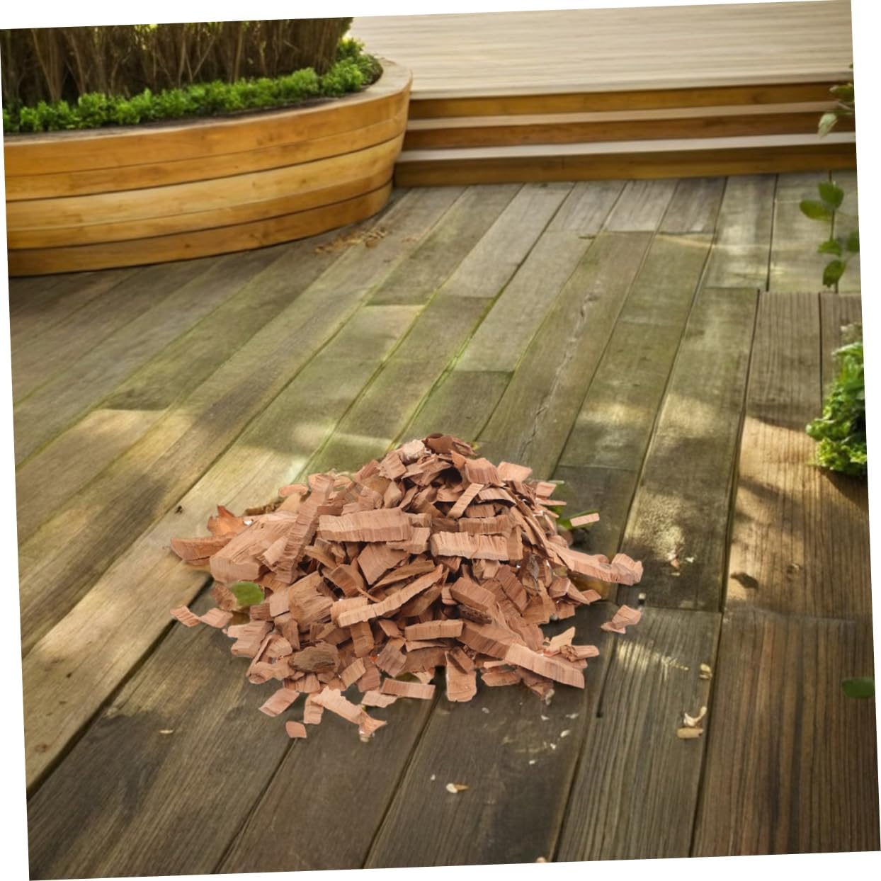 Apple Wood Chips for Smoking Meat BBQ Bag Natural Fruit Wood Flavor Quick Ignition Grilling Outdoor Barbecue Parties and Family Cookouts