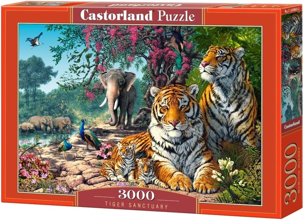 Puzzle 3000 pcs. Tiger Sanctuary