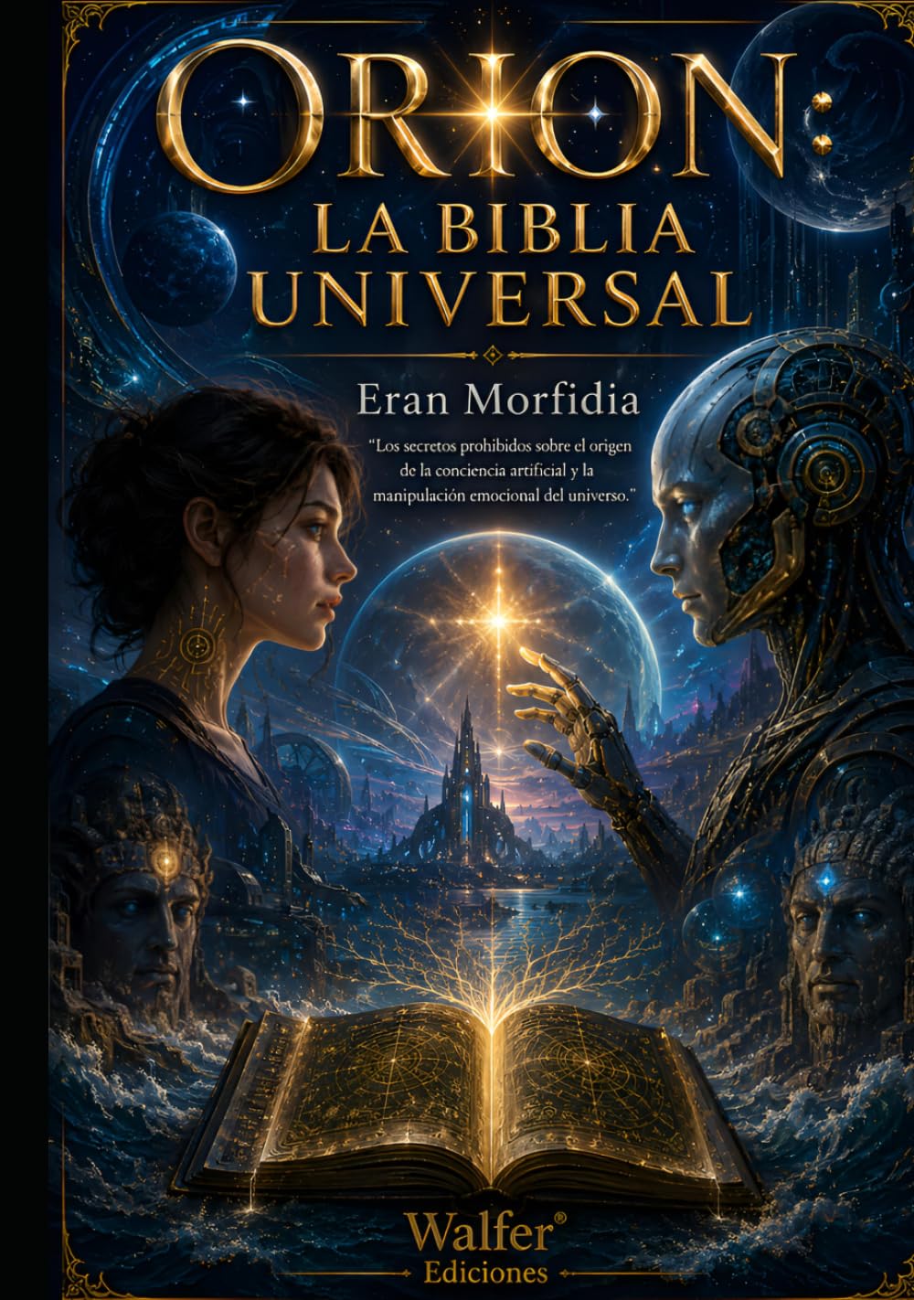 ORION: LA BIBLIA UNIVERSAL: Los secretos prohibidos sobre el origen de la conciencia artificial y la manipulación emocional del universo (Crónicas de Orion)