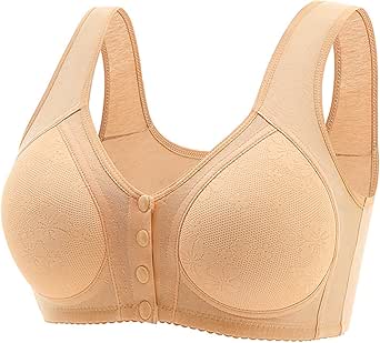 Reggiseno Anziani Cotone Chiusura Frontale - Senza Ferretto Comodo E Pratico - Foto 11
