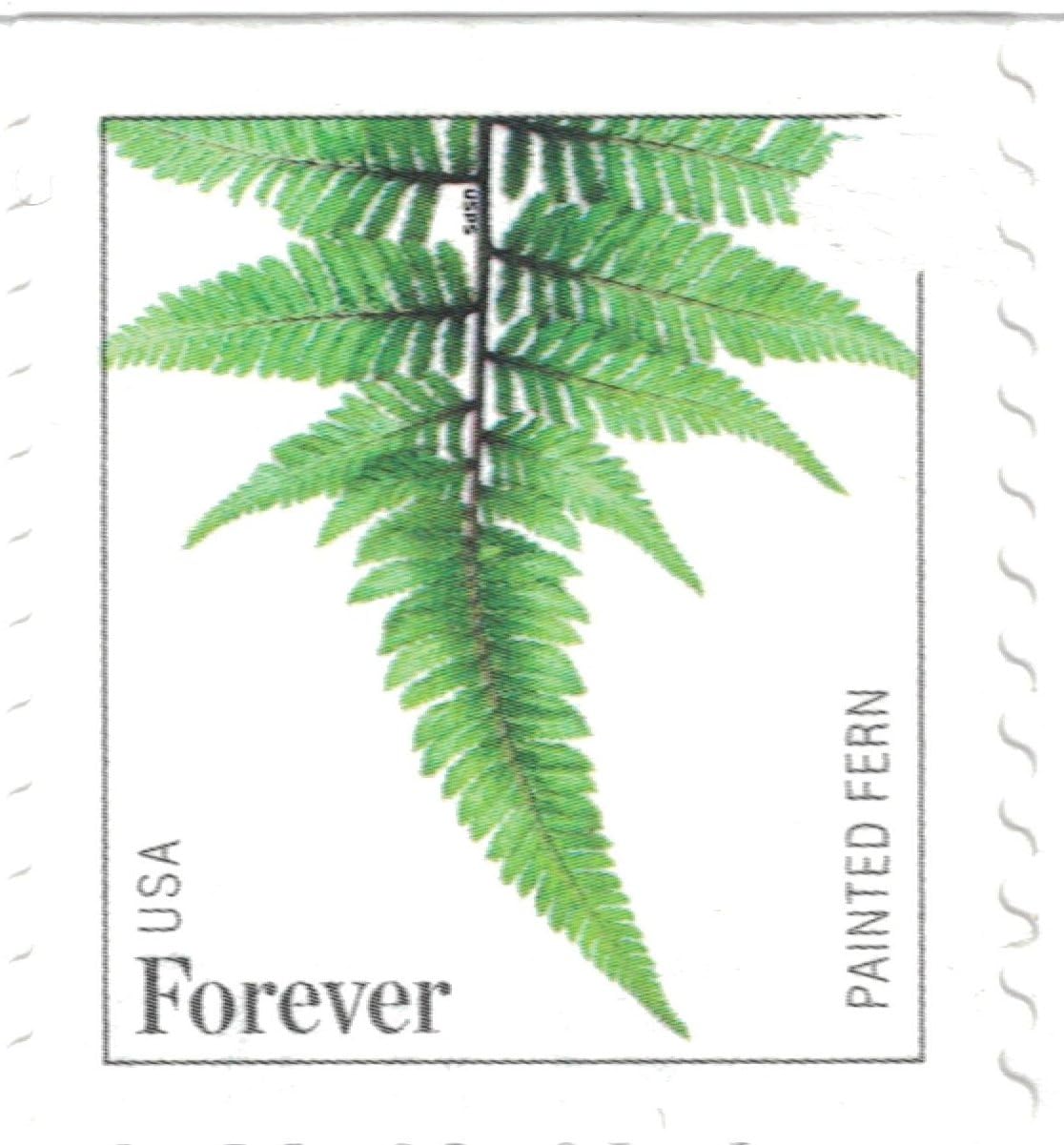 USPS Ferns Forever Stamps - 20 Stamps