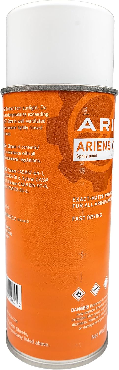Ariens 00008500 12oz Touch Up Spray Paint, Orange
