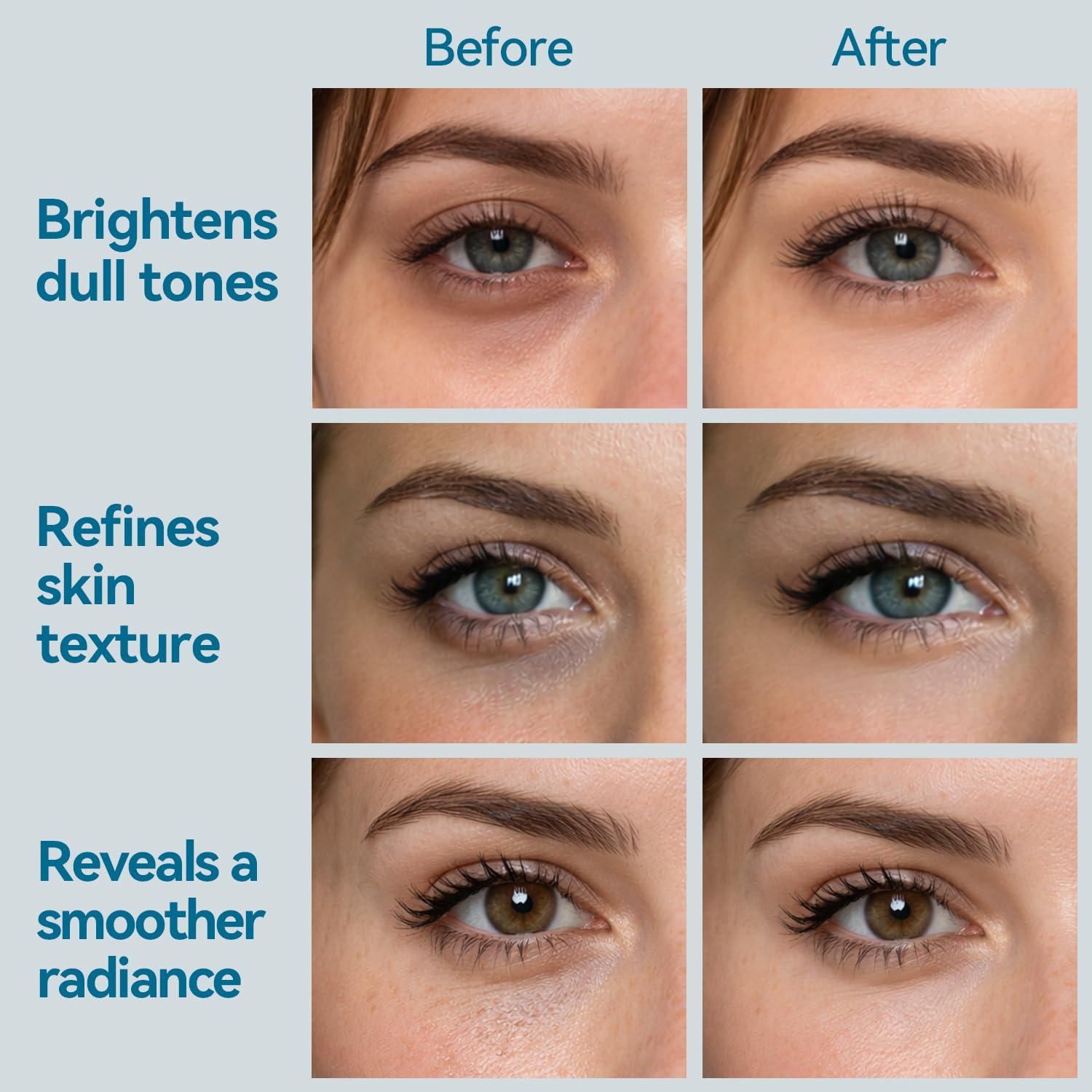 Tintark Marine Radiance 2 Hydrogel Under Eye Patches (28 Pairs), Illuminating Eye Mask with Mother of Pearl Ferment, Vitamin C & Licorice for All Skin Types - Brightening Dark Circles & Luminous Glow