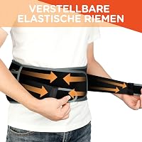 Comfytemp Vezeték Nélküli Derékfűtő Öv Vibrációs Masszázzsal - 155x20 cm, 3 Hőfokszint, 5000 mAh Akkumulátor, Állítható Feszesség, USB 5