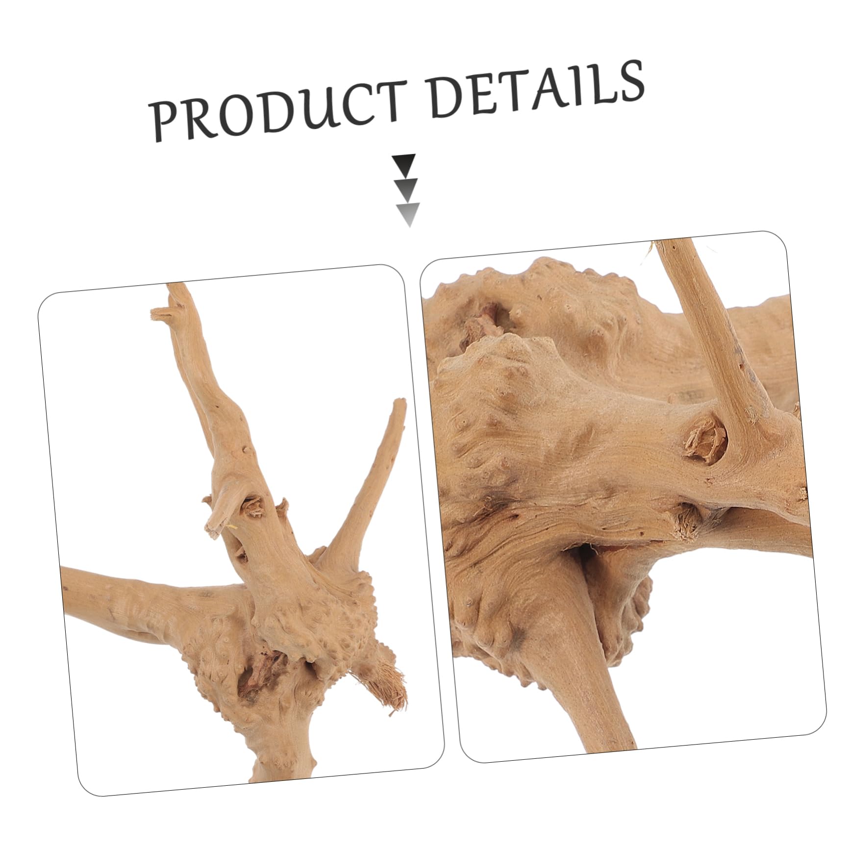 UPKOCH Natural Driftwood Aquarium Decor Fish Tank Wood Craft Random Style Stable Base for Landscape Decoration for Aquatic Plants and Fish Enthusiasts