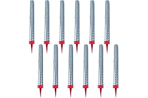 Gold Birthday Candles Sparkler Decorations