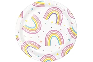 Celebrate Every Occasion with Rainbow Party Plates