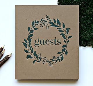 Rustic Guest Book For Wedding Reception, Boho Guest Book For Polaroid Pictures.8.5x8.5, 90 Kraft Pgs. Rustic Guest Book Baby Shower, Boho Party Decorations, Fall Wedding Guest Book, Fall Bridal Shower