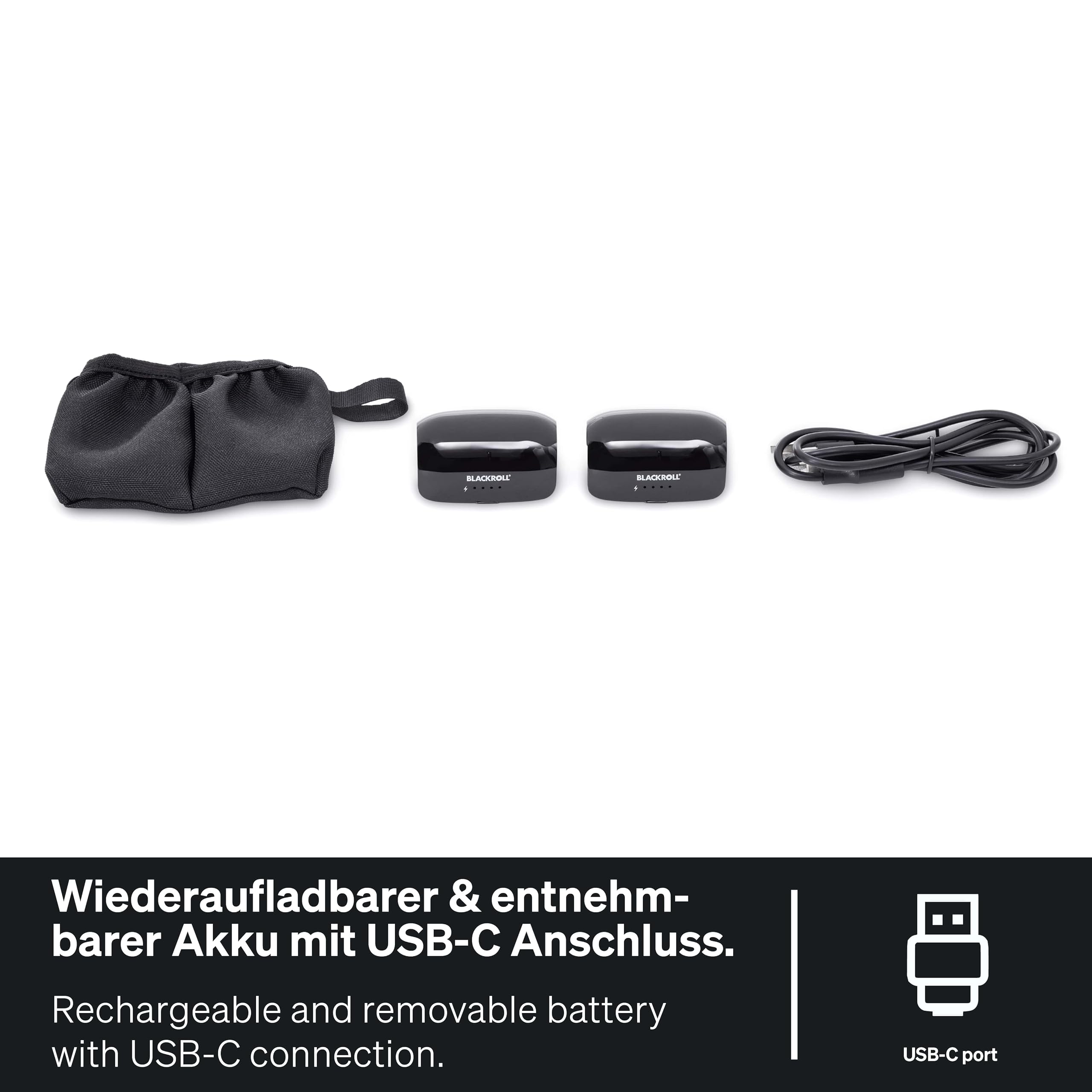 BLACKROLL® COMPRESSION BOOTS - Hochwertige Kompressionsmassage für Beine - Verbessert Durchblutung und Beweglichkeit - Ideal für Regeneration und Entspannung - Größe L