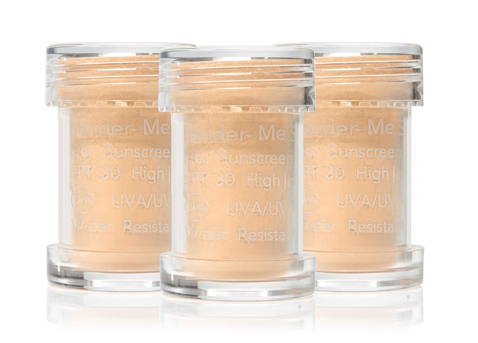 Jane Iredale Pudra-Me SPF30 Kuru Güneş Koruyucu, Yedek 3 paket