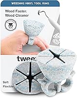 Vista 2 de Anillo colector de desechos Tweexy Craft, de vinilo para transferencia de calor, soporte de hojas de papel y adhesivos HTV