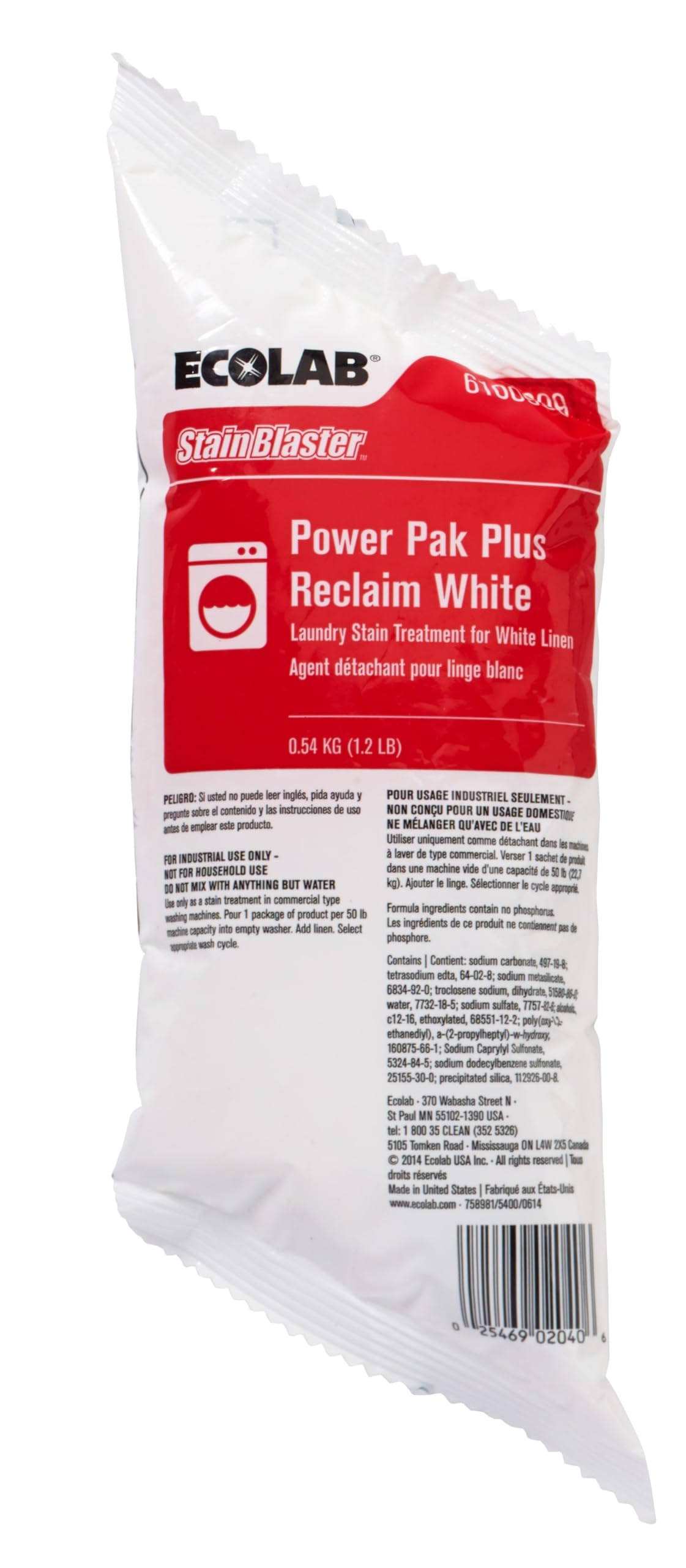 Stainblaster Power Pak Plus Reclaim White Linen Laundry Machine Stain Treatment