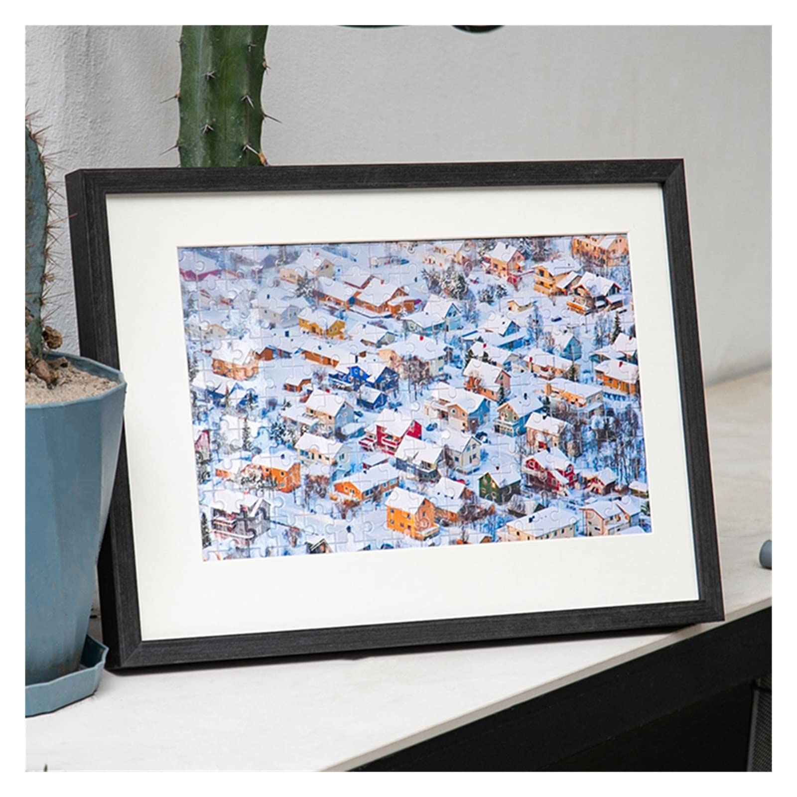 Amazon.co.jp: 額縁 ウッドデコレーションクリエイティブパズル